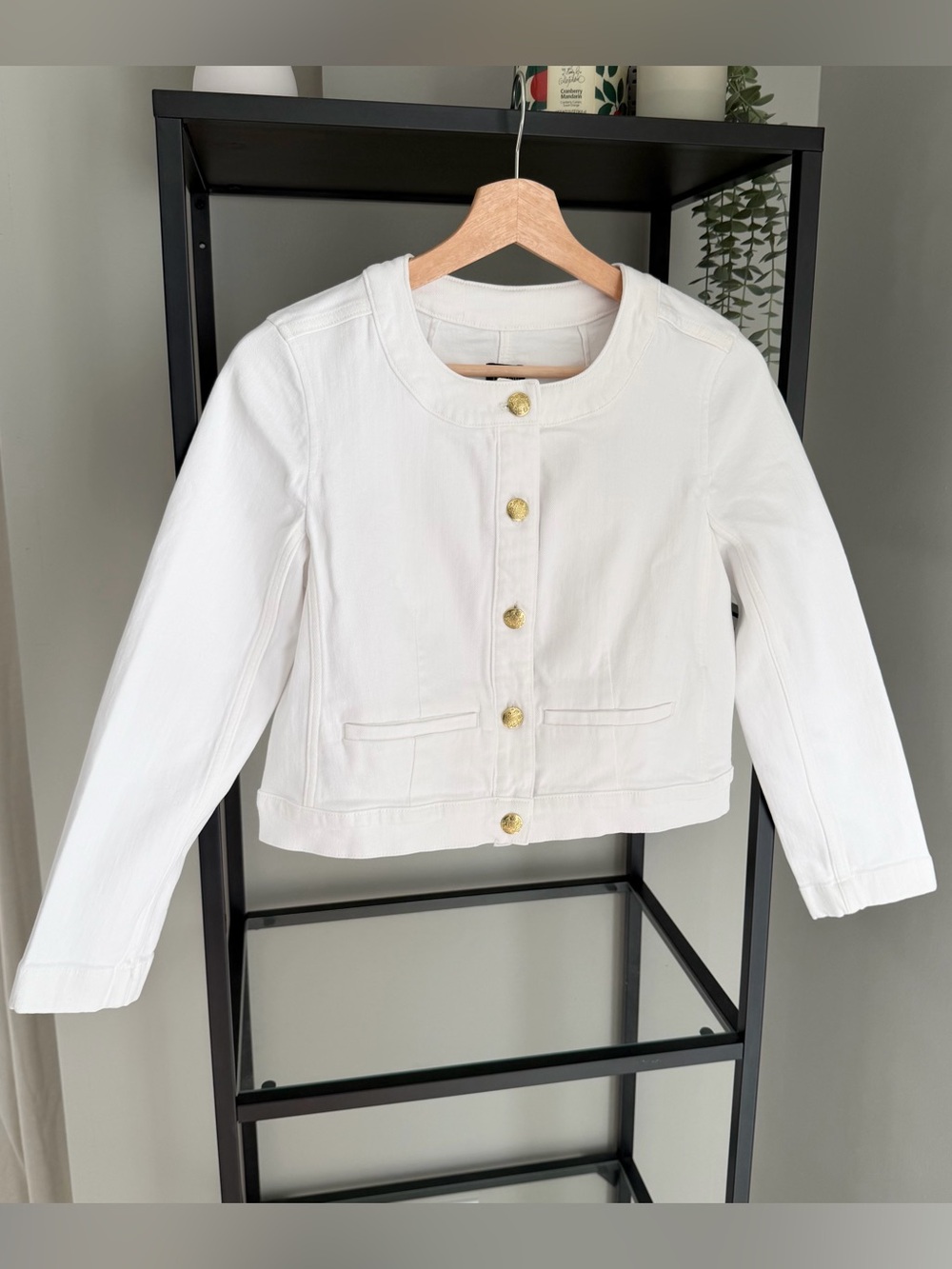 NWT J. Crew Louisa Denim Lady Jacket